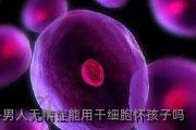 男人无精症能用干细胞怀孩子吗